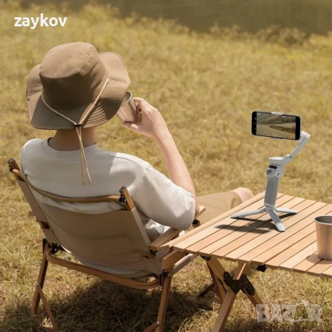 DJI Osmo Mobile SE, 3-осен стабилизатор за iPhone, Android, вграден статив, селфи стик, снимка 4 - Селфи стикове, аксесоари - 53099672
