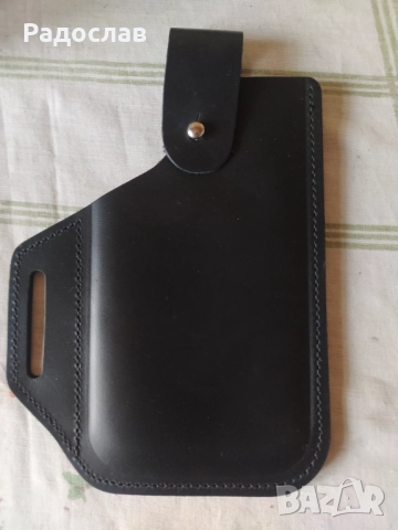 кожен калъф за телефон за кръста 