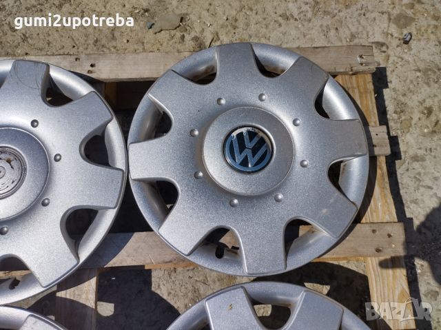 16 цола Тасове VW Volkswagen Фолксваген Оригинал, снимка 5 - Аксесоари и консумативи - 45608014