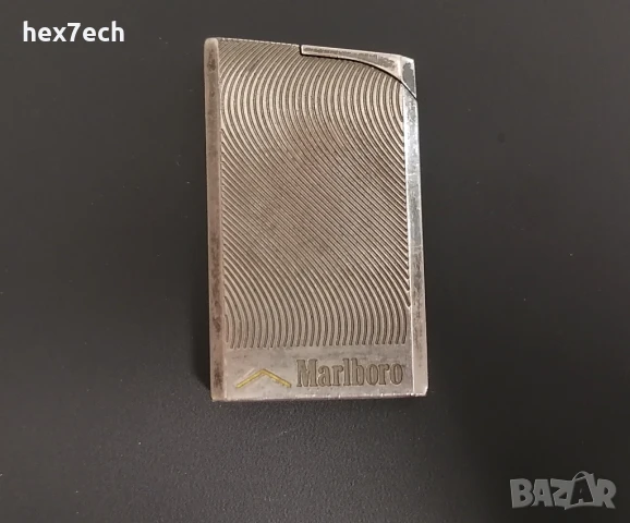 ❤️ ⭐ Метална Запалка Marlboro тъмно сива ⭐ ❤️