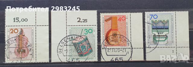 Западен Берлин 1973, снимка 1 - Филателия - 46269541