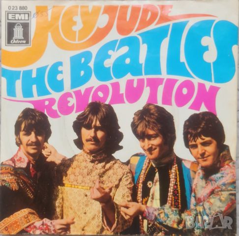 Грамофонни плочи The Beatles ‎– Hey Jude / Revolution 7" сингъл, снимка 1 - Грамофонни плочи - 46225569