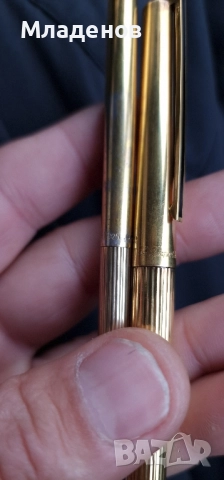 Сребърни химикалка и флумастер Dupont ., снимка 5 - Колекции - 52663878