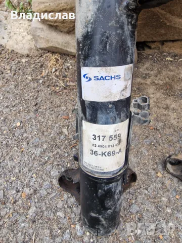 Предни амортисьори с пружините за Mercedes w203 sport coupe , снимка 4 - Части - 50058736