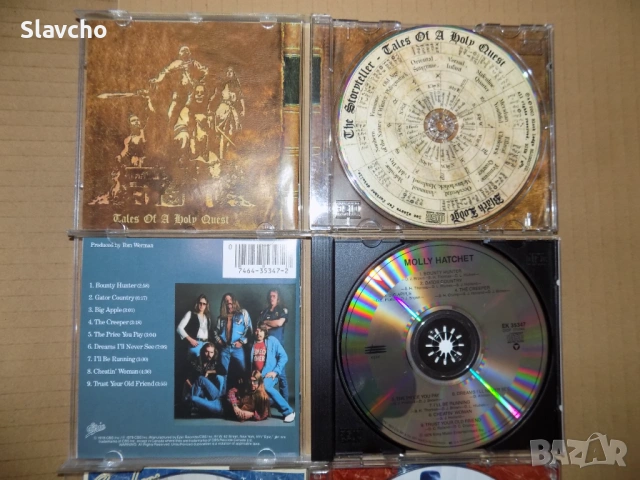 Дискове на -The Storyteller-Tales Of A Holy Quest/Molly Hatchet 1978/Sneakers–Greatest/ZZ TOP-best, снимка 3 - CD дискове - 39465361