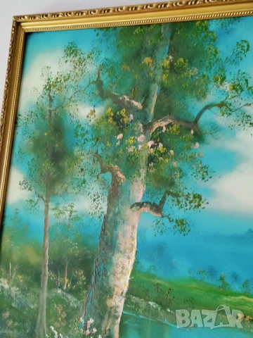 Голяма картина, пейзаж, снимка 2 - Картини - 54299814