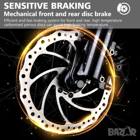 Електрически велосипед/колело VIPCOO VM6 750W 18.2AH, снимка 4 - Велосипеди - 52314524