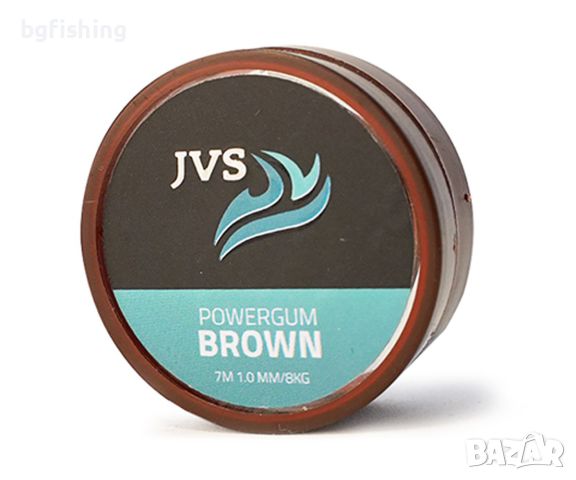 Повод JVS Power Gum Brown
