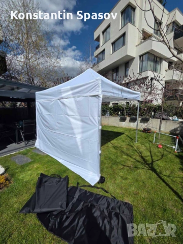 Професионална Алуминиева шатра 3х3м, снимка 15 - Друго търговско оборудване - 54155357