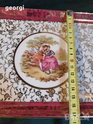 немско порцеланово плато Ромео и Жулиета 27/2, снимка 6 - Сервизи - 51467154