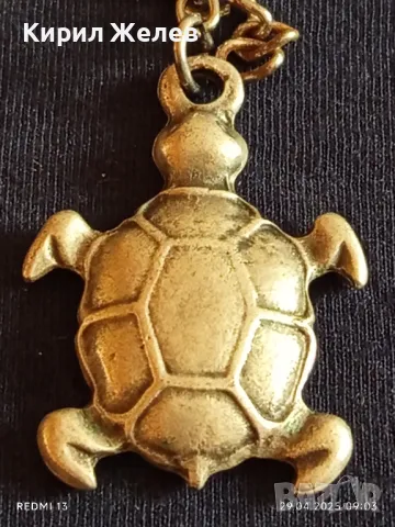 Красив ключодържател метална костенурка 🐢 подходящ аксесоар за раници 26403, снимка 4 - Други - 50077089