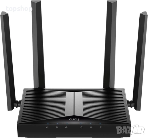 Нов Cudy BE3600 WiFi 7 Gigabit 4 Stream Dual Band Router рутер WR3600 MU-MIMO в 4 антени, VPN...