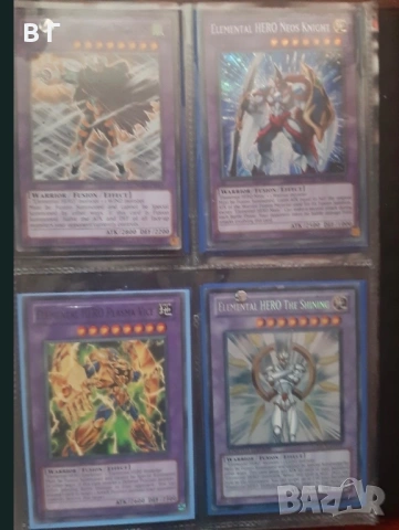 Оригинални югио elemental hero карти , оригинални yugioh карти elemental hero , Yugioh GX E Hero, снимка 4 - Колекции - 53372753