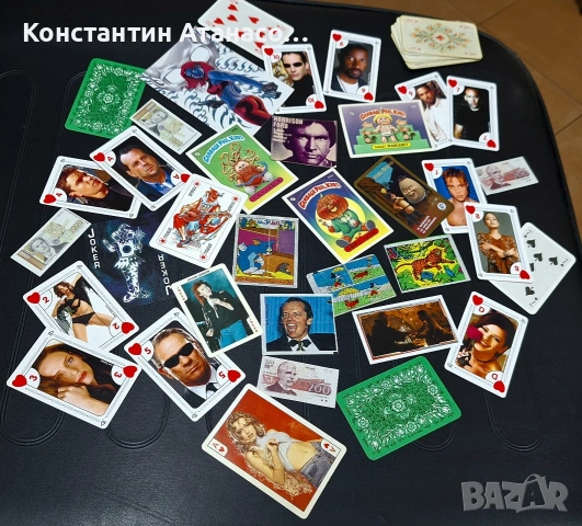 Стари картинки и стикери от дъвки,карти и картички