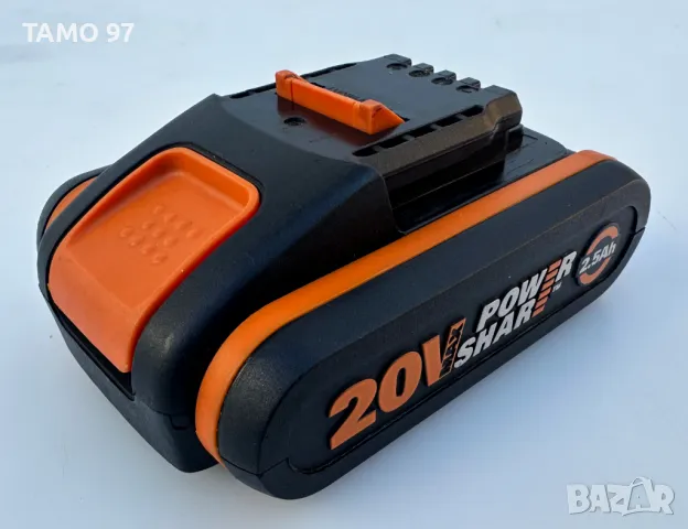 WORX WA3572 - Акумулаторна литиево-йонна батерия 20V 2.5Ah, снимка 1 - Други инструменти - 48733216