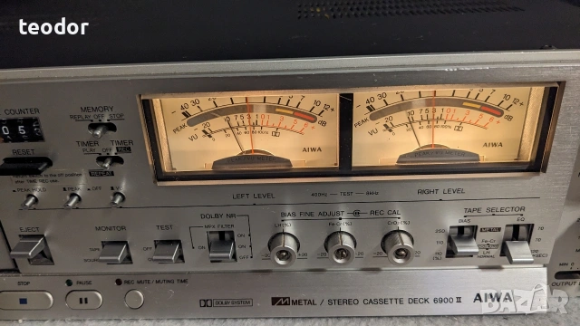 AIWA AD 6900 mark ll най-висок клас , снимка 3 - Декове - 52968141