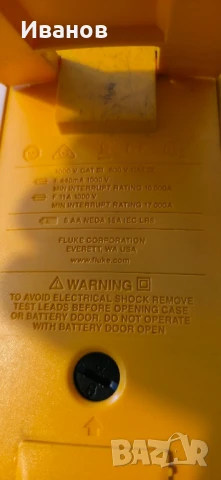 Fluke 287, снимка 9 - Друга електроника - 51369531