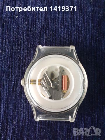 Ръчен часовник Westair водоустойчив прозрачен - Батерия SR620SW, снимка 4 - Дамски - 45687743