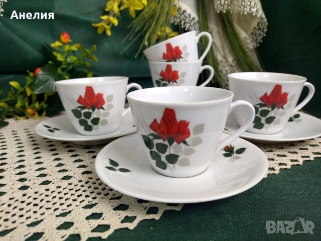 Seltmann Weidenen Bavaria рози, снимка 2 - Чаши - 53399104