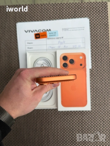 НОВ❗️ 512gb❗️ 24мес гар❗️ iPhone 17 Pro ❗️Лизинг от 49€ /мес ❗️Cosmic orange, снимка 8 - Apple iPhone - 53912500