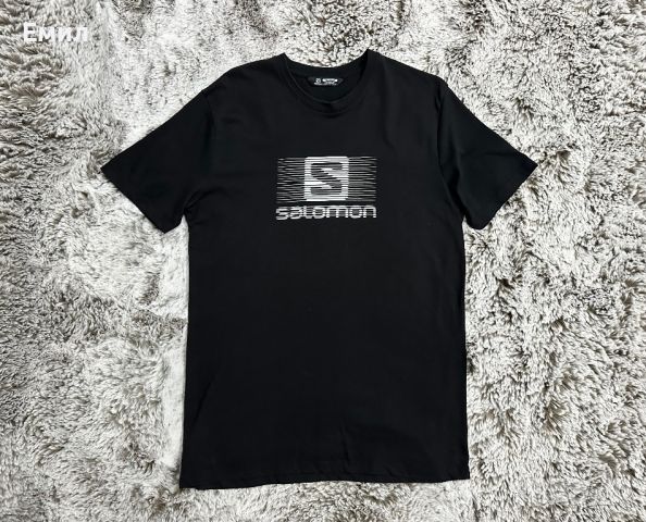 Мъжка тениска Salomon Blend Logo T-Shirt, Размер М, снимка 1 - Тениски - 46279848