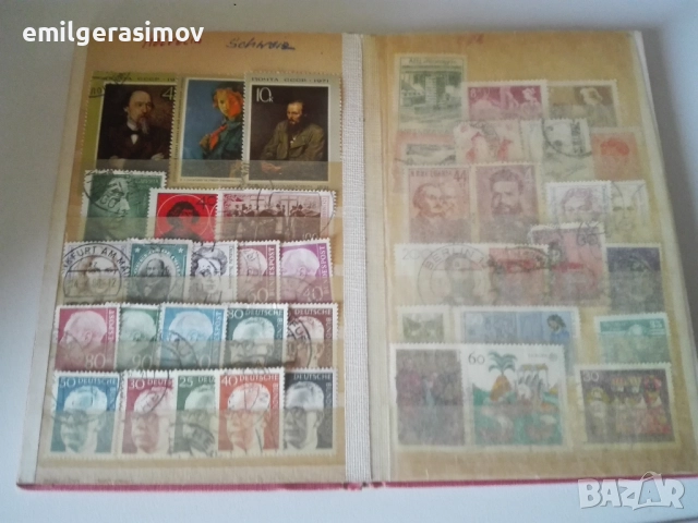 Албум с пощенски марки и лот картички СССР., снимка 6 - Филателия - 51540502