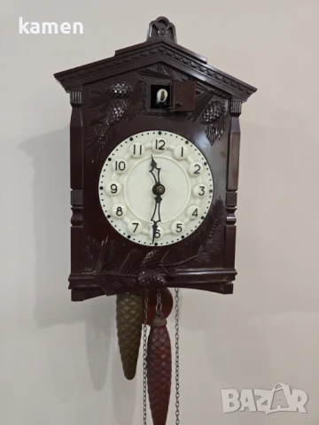 Часовник с кукувица Маяк, снимка 9 - Антикварни и старинни предмети - 51170934