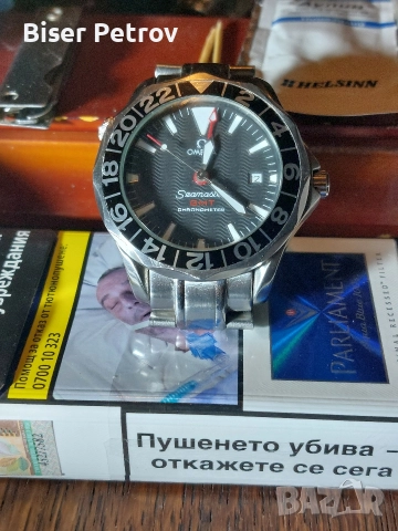 Мъжки часовник Омега, снимка 12 - Мъжки - 52894273