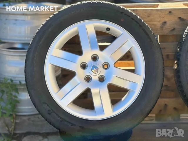 5х108 17 Оригинални Джанти Renault Talisman Megane Scenic ET 50 J 7 Централен отвор 60.1 Подарък гум, снимка 2 - Гуми и джанти - 52511187