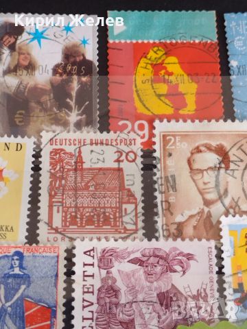 Стари пощенски марки от цял свят смесени ЛЕНИН, МАХАТМА ГАНДИ, ЕЛИЗАБЕТ втора за КОЛЕКЦИОНЕРИ 45188, снимка 7 - Филателия - 45911224