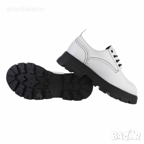 Дамски обувки с връзки, 2цвята , снимка 7 - Дамски ежедневни обувки - 51370990