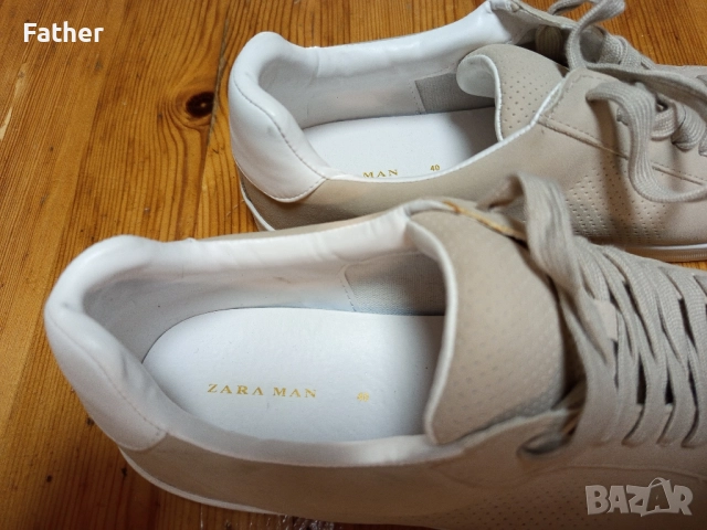 Мъжки тенис обувки Zara 40 номер, снимка 5 - Маратонки - 52402056
