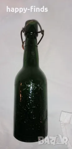 Антикварна бирена бутилка "Бр. Прошекови София, Придворенъ доставчикъ" , снимка 2 - Антикварни и старинни предмети - 50240241