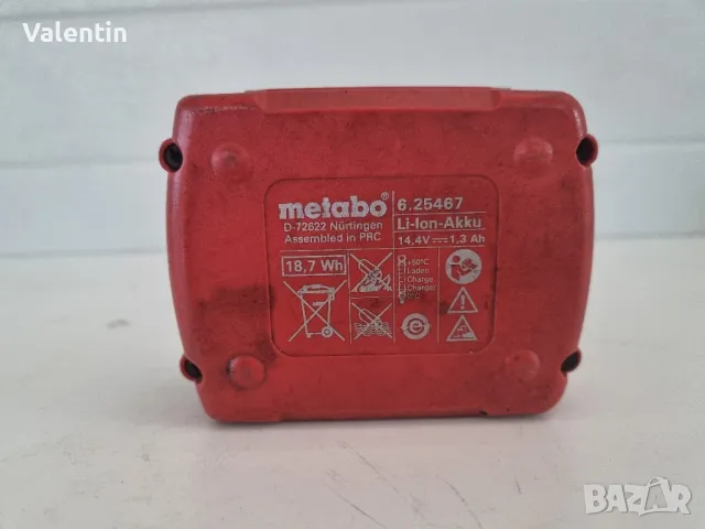 Батерия Metabo 14.4 1.3, снимка 3 - Други инструменти - 47705475