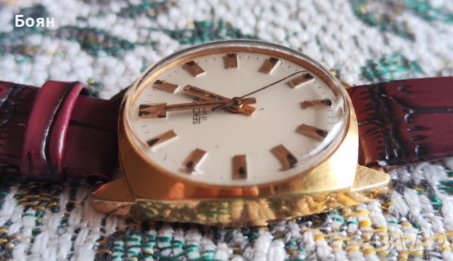 Мъжки часовник Секонда/Полет Sekonda 17 jewels Позлатен 20 микрона СССР, снимка 4 - Мъжки - 46373846