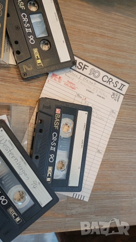 Лот от 18 аудио касети BASF CR-S II 90  Chrome super II 90/60 Chrome Standart II 90 хромни ленти, снимка 8 - Аудио касети - 53928902