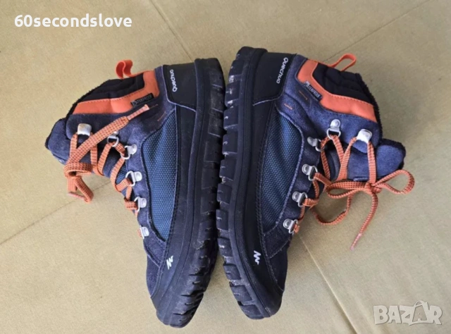 QUETCHA непромокаеми топли детски зимни обувки 34 номер, снимка 8 - Бебешки боти и ботуши - 53164648