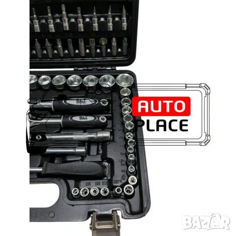 Гедоре 108 части 1/4“ и 3/8“ BLT Werkzeuge, снимка 3 - Гедорета - 53909030