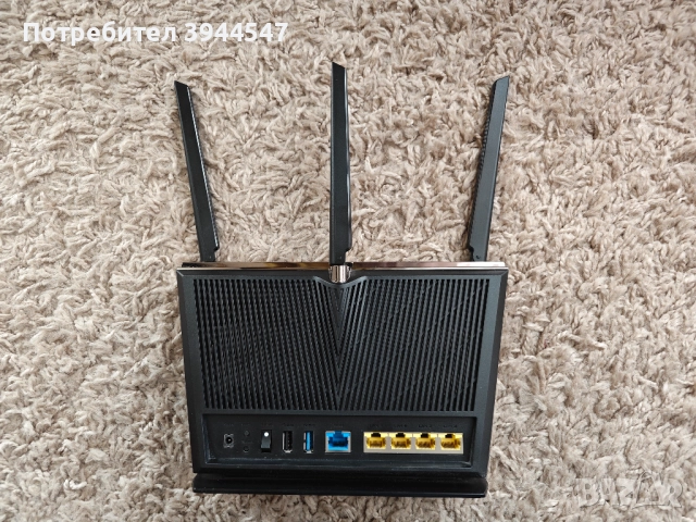 Wi-Fi 6 рутер Asus RT-AX68U, снимка 2 - Рутери - 52718377
