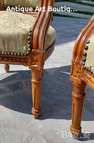 Антични Кресла, снимка 7 - Дивани и мека мебел - 45456728