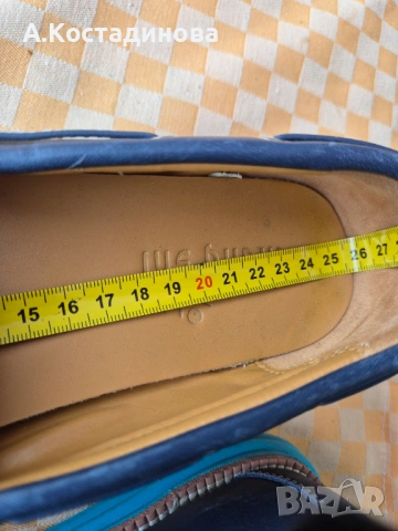 Дамски мокасини естествена кожа 39 номер, снимка 6 - Дамски ежедневни обувки - 53900142