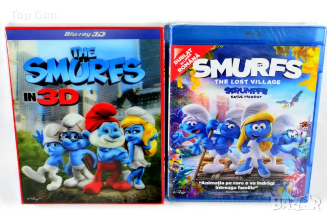 Блу Рей Смърфовете / Blu Ray The Smurfs, снимка 1 - Blu-Ray филми - 47302209