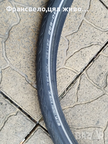 28 цола гума против пукане за велосипед колело schwalbe marathon gt , снимка 3 - Части за велосипеди - 53890970