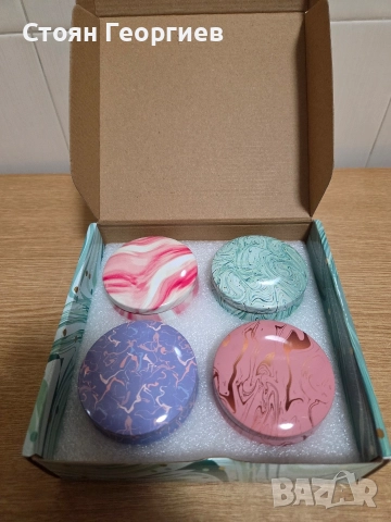 Комплект от 4 ароматни свещи с цитронела. , снимка 3 - Други стоки за дома - 52921175