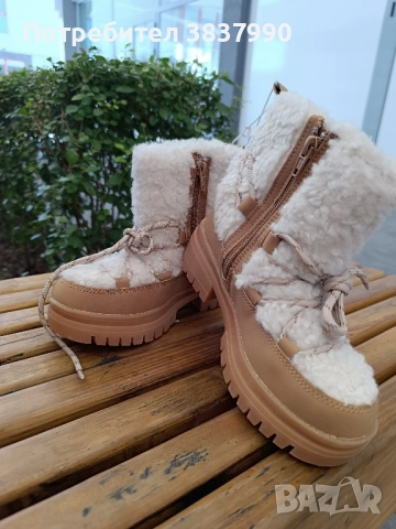 топли зимни боти, снимка 2 - Детски боти и ботуши - 52077647