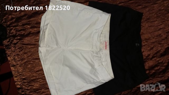 Бели къси гащи H&M , снимка 2 - Къси панталони и бермуди - 45806397