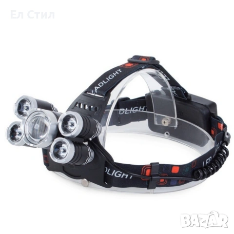 Мощен Led челник 5 в 1 с регулируем ъгъл, снимка 6 - Лед осветление - 53804709