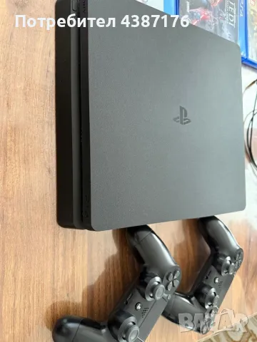 PlayStation 4 с два джойстика и 9 игри – перфектно състояние!, снимка 2 - PlayStation конзоли - 49095914