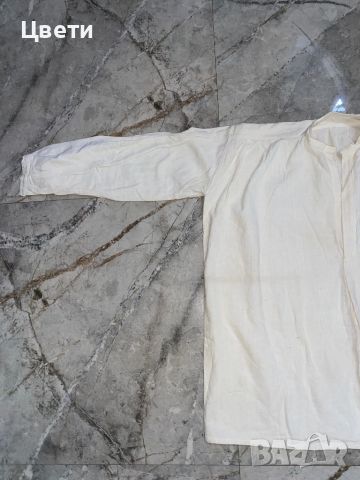 Кенарена, мъжка риза от Плевенския край, снимка 2 - Антикварни и старинни предмети - 45202159