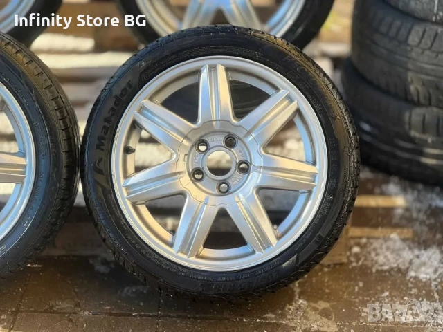 🚗 Комплект джанти 5x100 – Volkswagen, Skoda 🚗, снимка 4 - Гуми и джанти - 53466356